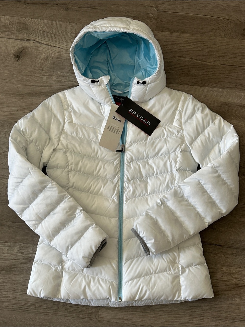 SPYDER | PEAK HOODIE INSULATOR JACKET (white)